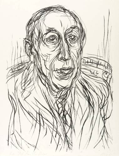 Uhlig, Max -  -  - Bildnis Prof. Hans Theo Richter