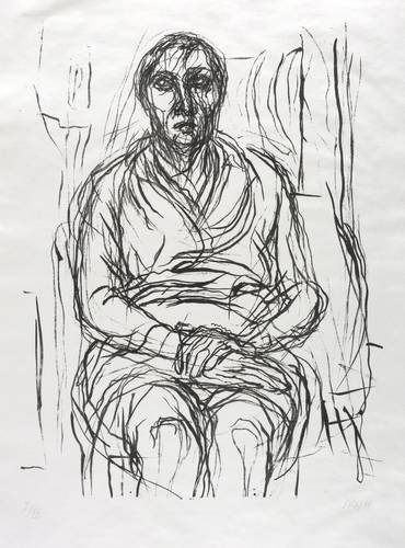 Uhlig, Max -  -  - Bildnis Gerda Lepke