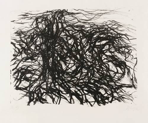 Uhlig, Max -  -  - Landschaft - Baumfiguren