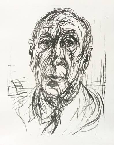 Uhlig, Max -  -  - Bildnis Hans Theo Richter II