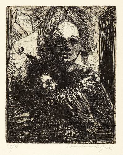 Weidensdorfer, Claus -  -  - Mutter und Kind