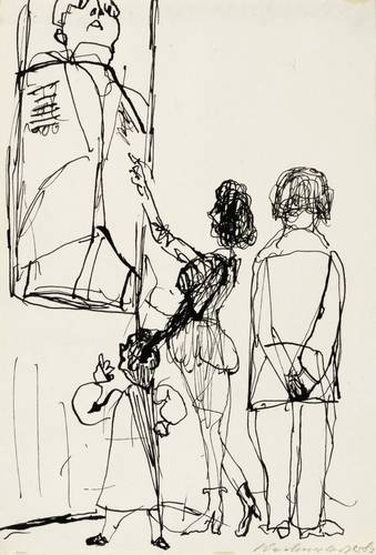 Weidensdorfer, Claus -  -  - Im Museum