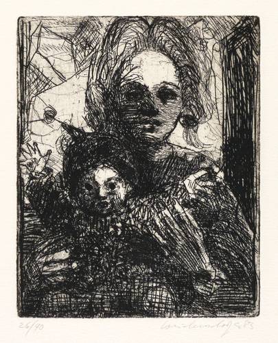 Weidensdorfer, Claus -  -  - Mutter und Kind