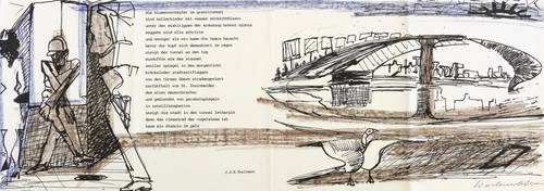 Weidensdorfer, Claus -  -  - Die Blumenverkäufer im Granittunnel (Bernhard Theilmann)