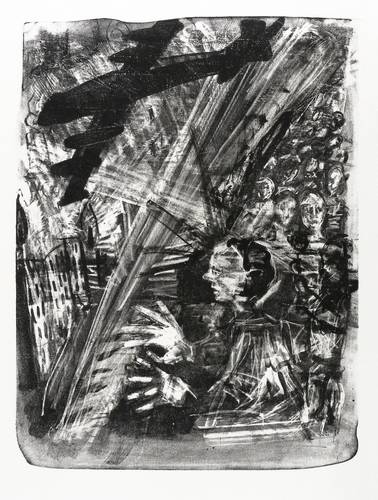 Weidensdorfer, Claus -  -  - Bombardierung von Halberstadt