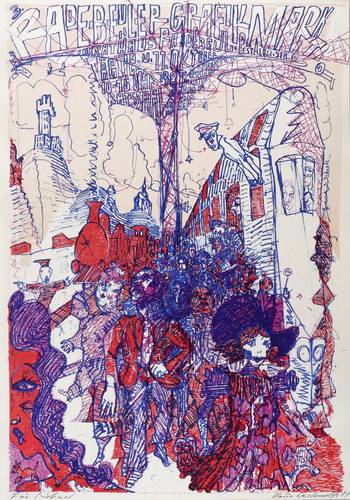 Weidensdorfer, Claus - Plakat Radebeuler Grafikmarkt - Plakat Radebeuler Grafikmarkt - 