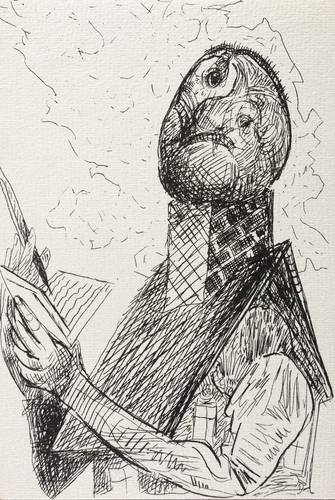 Weidensdorfer, Claus -  -  - Ohne Titel (Haus-Mann)