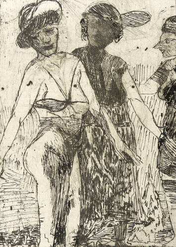 Weidensdorfer, Claus -  -  - Ohne Titel (Drei Frauen)