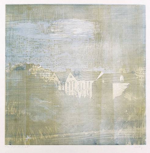 Wittig, Werner -  -  - Dorflandschaft