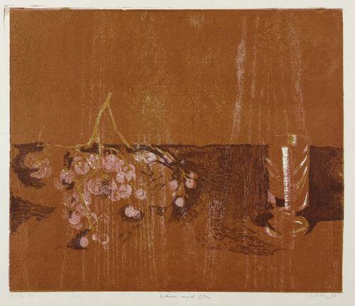 Wittig, Werner -  -  - Wein und Glas