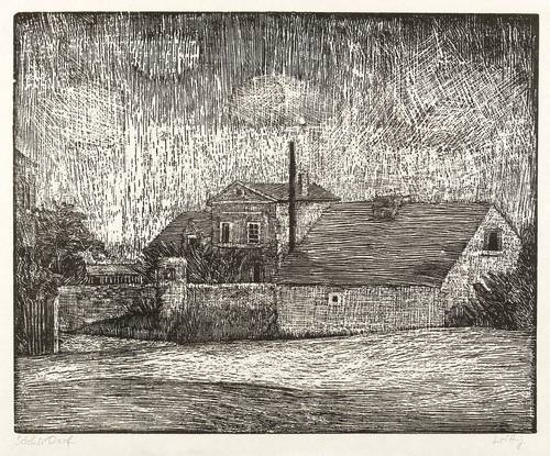 Wittig, Werner -  -  - Sächsisches Dorf (Radebeul)