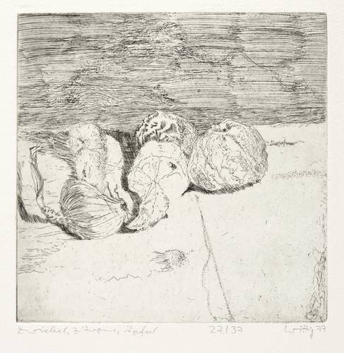 Wittig, Werner -  -  - Zwiebel, Zitrone, Äpfel