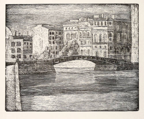 Wittig, Werner -  -  - Leningrad im Abendlicht (Leningrad / St. Petersburg)