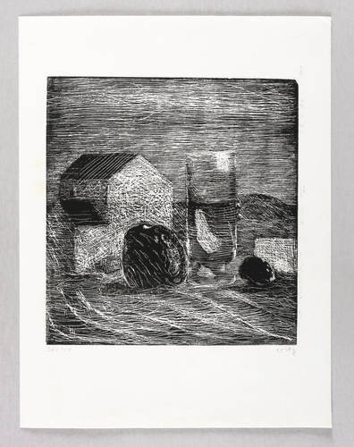 Wittig, Werner -  -  - Giebel, Apfel, Glas