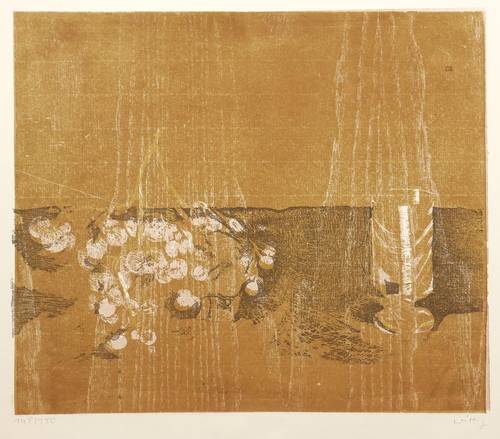 Wittig, Werner -  -  - Wein und Weinglas