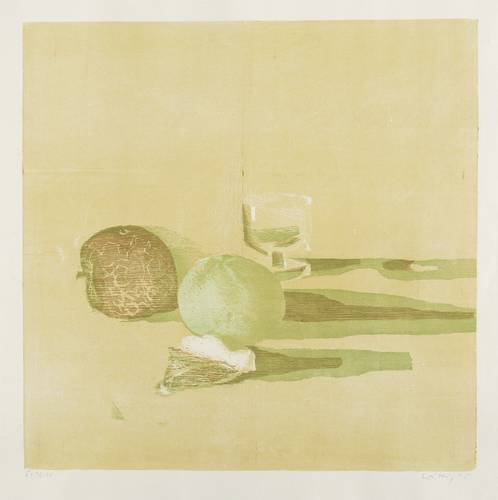 Wittig, Werner -  -  - Apfel und Glas