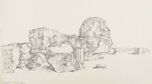 Zander, Heinz -  -  - Jerewan (Ruinen)