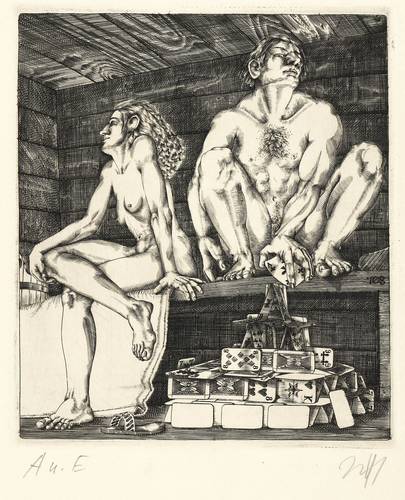 Zettl, Baldwin -  -  - Adam und Eva