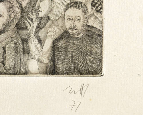 Zettl, Baldwin -  -  - Die Sensation (Johannes Wüsten gewidmet)