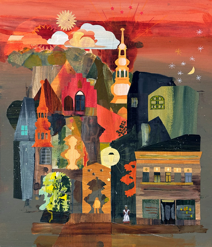 Bleidorn, Lutz -  -  - Wanderer in der Stadt der Ahnen